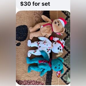 Rare Ty Beanie baby set